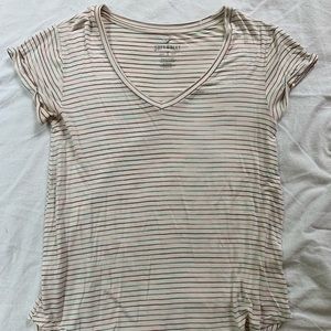 AMERICAN EAGLE soft & sexy thin-striped top
